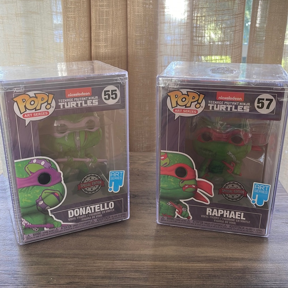 Teenage mutant ninja turtles Funko pops